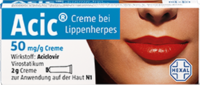 Acic® Creme bei Lippenherpes*